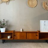 Vintage wooden sideboard from the 60s (shallow)