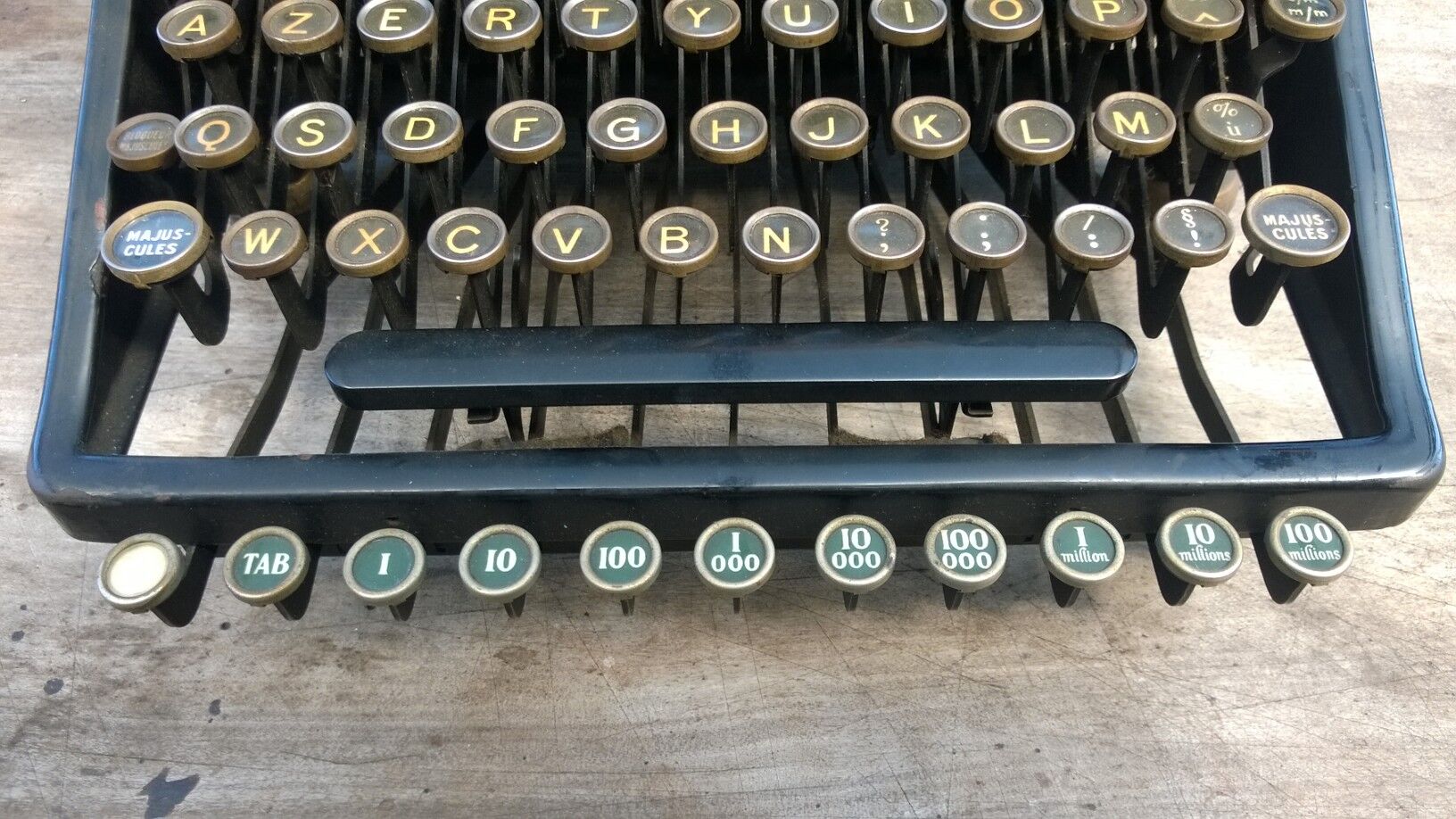 Triumph 1930 typewriter
