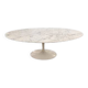 Eero Saarinen,& éditions - Knoll: table ovale 244 cm, Arabescato