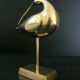 Vintage decorative bird 1970 brass
