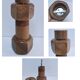 Borel design wooden pepper mill from the 70s