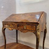 Escritorio / Desk with slope / donkey, Luis XV, Palosanto, fs XVIII - pps.