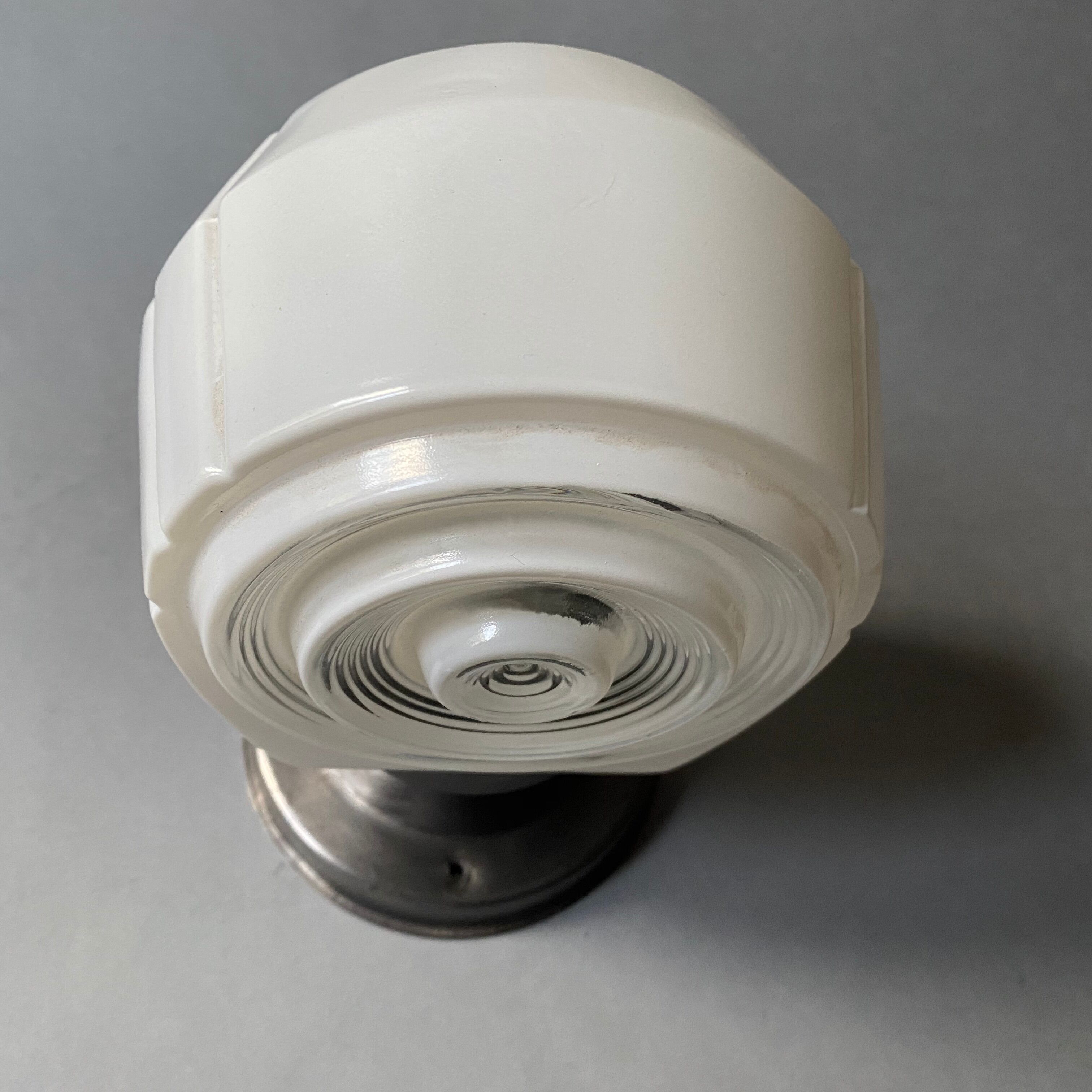 Glass sconce