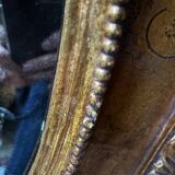 Gilded wooden mirror