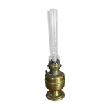 Ancienne lampe à pétrole en cuivre