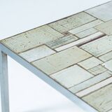Mid-Century Mosaic Coffee Table attributed to Pia Manu, 1970s