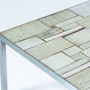 Mid-Century Mosaic Coffee Table attributed to Pia Manu, 1970s