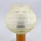 Mid-century Wood & Glass Table Lamp, 1970s