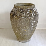 Garden jarre 70's cement