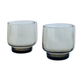 Set of two 70s glasses