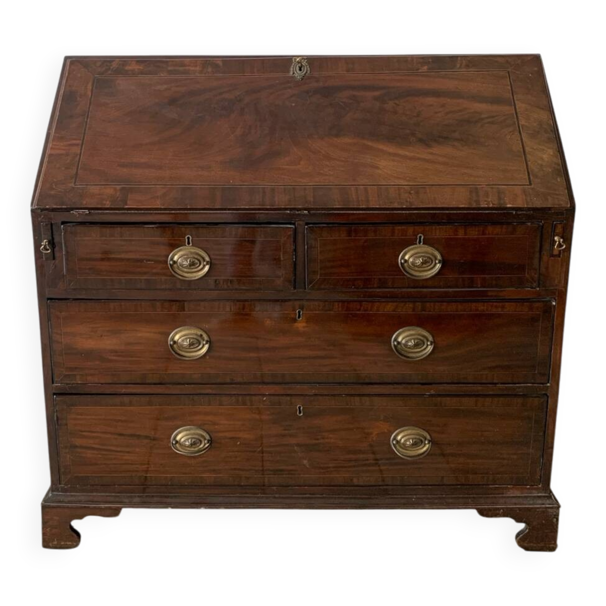 Old English Slope Desk 19th Century