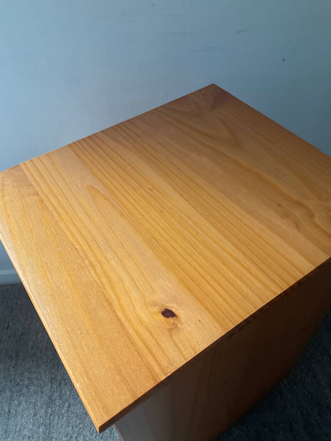 Vintage pine drawer unit