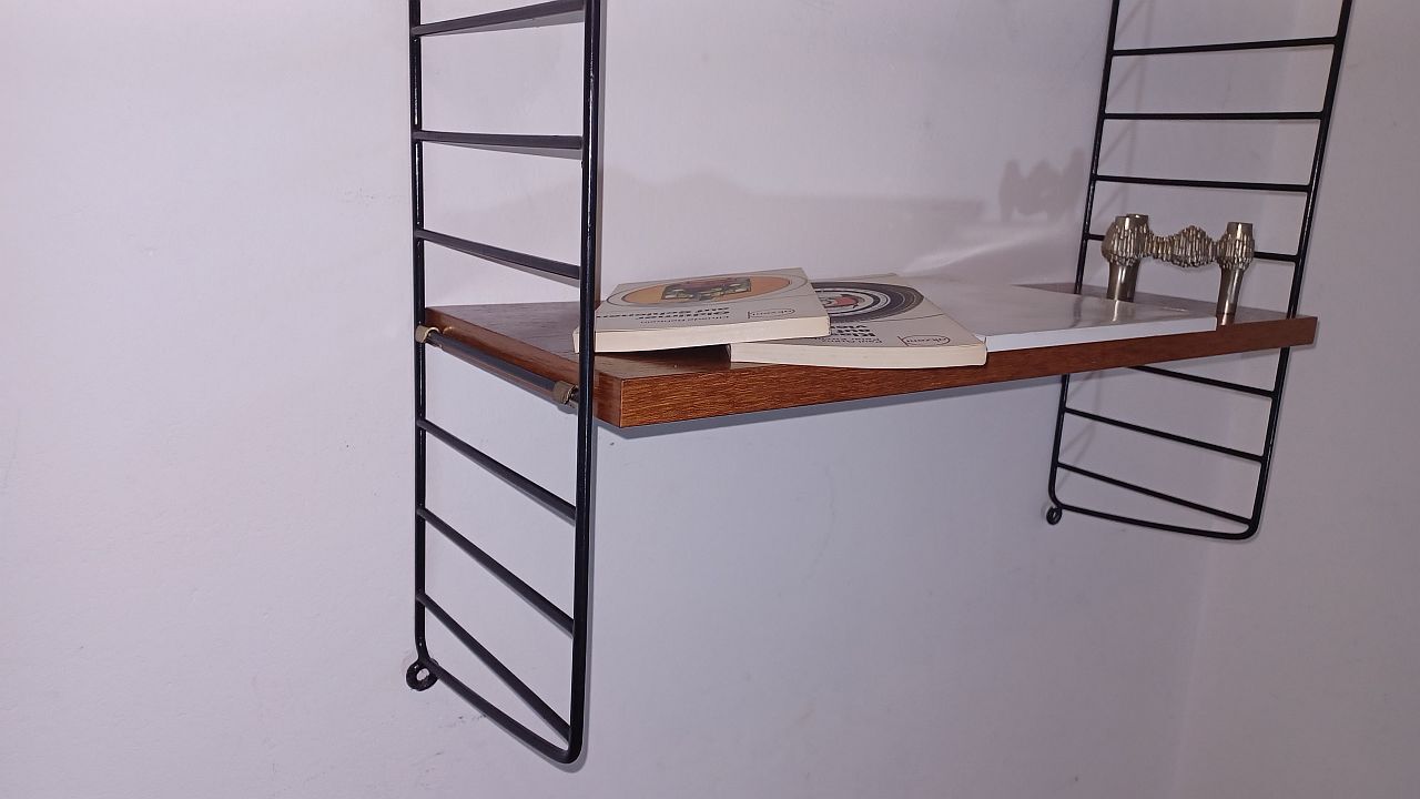 Vintage Shelf By Strinning, Kajsa & Nisse Strinning For String, 1970s.