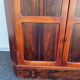 Vintage Scandinavian Wahl Iversen corner cabinet in Rio rosewood 1960