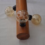 Suspension vintage wood 3 lights