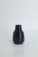 Scandinavian vase in dark navy stoneware by Gunnar Borg.