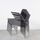 Stackable lounge armchairs by Gijs van der Sluis