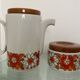 Vintage coffee set Tognana 6 cups coffee pot sugar bowl milk jug