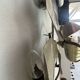 Large lily pad ceiling light in gilded brass Hollywood Regency — 7 lights — 1970