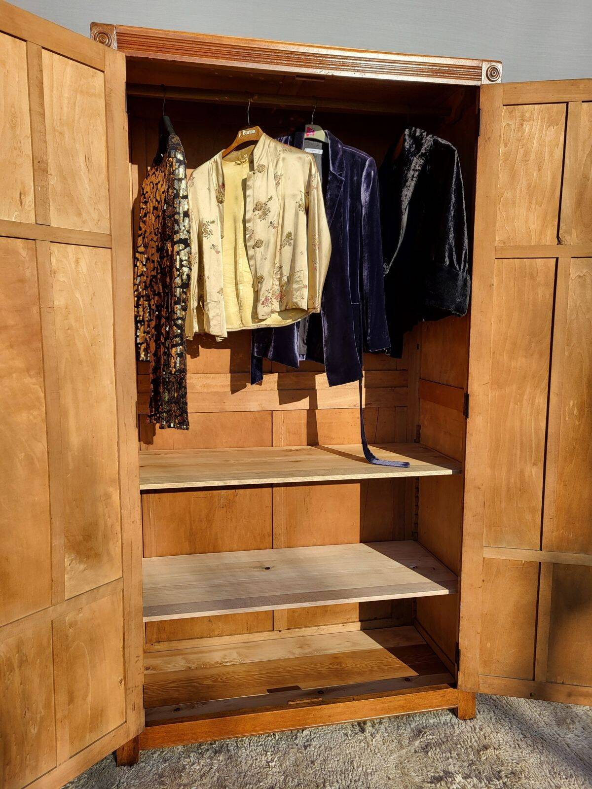 Parisian wardrobe mid-century dressing