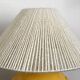 Vintage St Clément ceramic lamp with wool shade