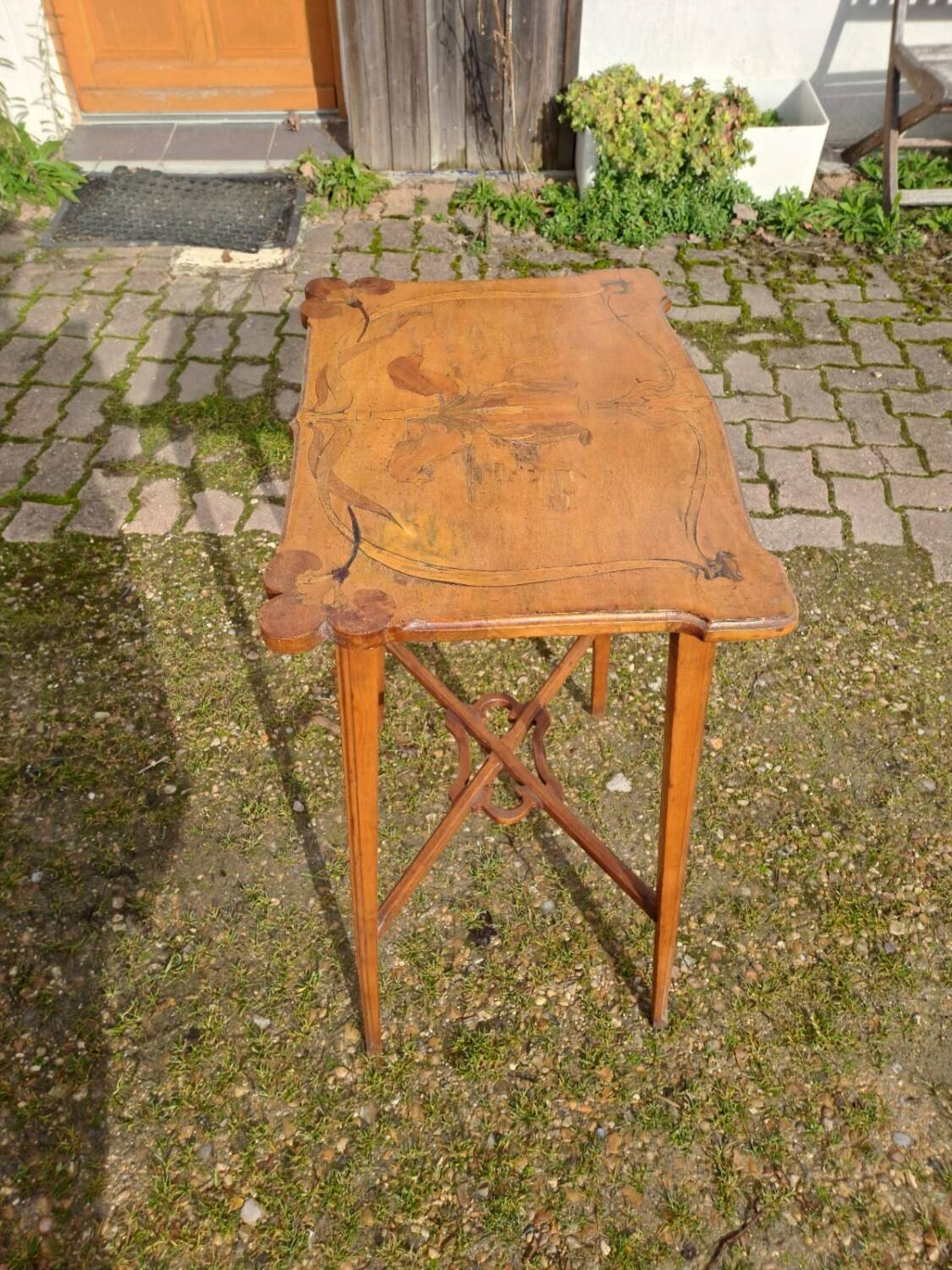 Rosewood side table