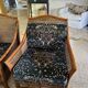 paire fauteuils cannes 1950