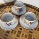 Vintage sandstone coffee cups