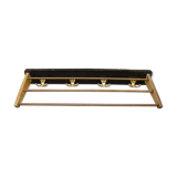 Vintage wall coat rack