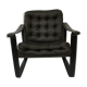 Mid-century safari lounge chair design by Oy Bj Dahlqvist ab, Finland, 1970s