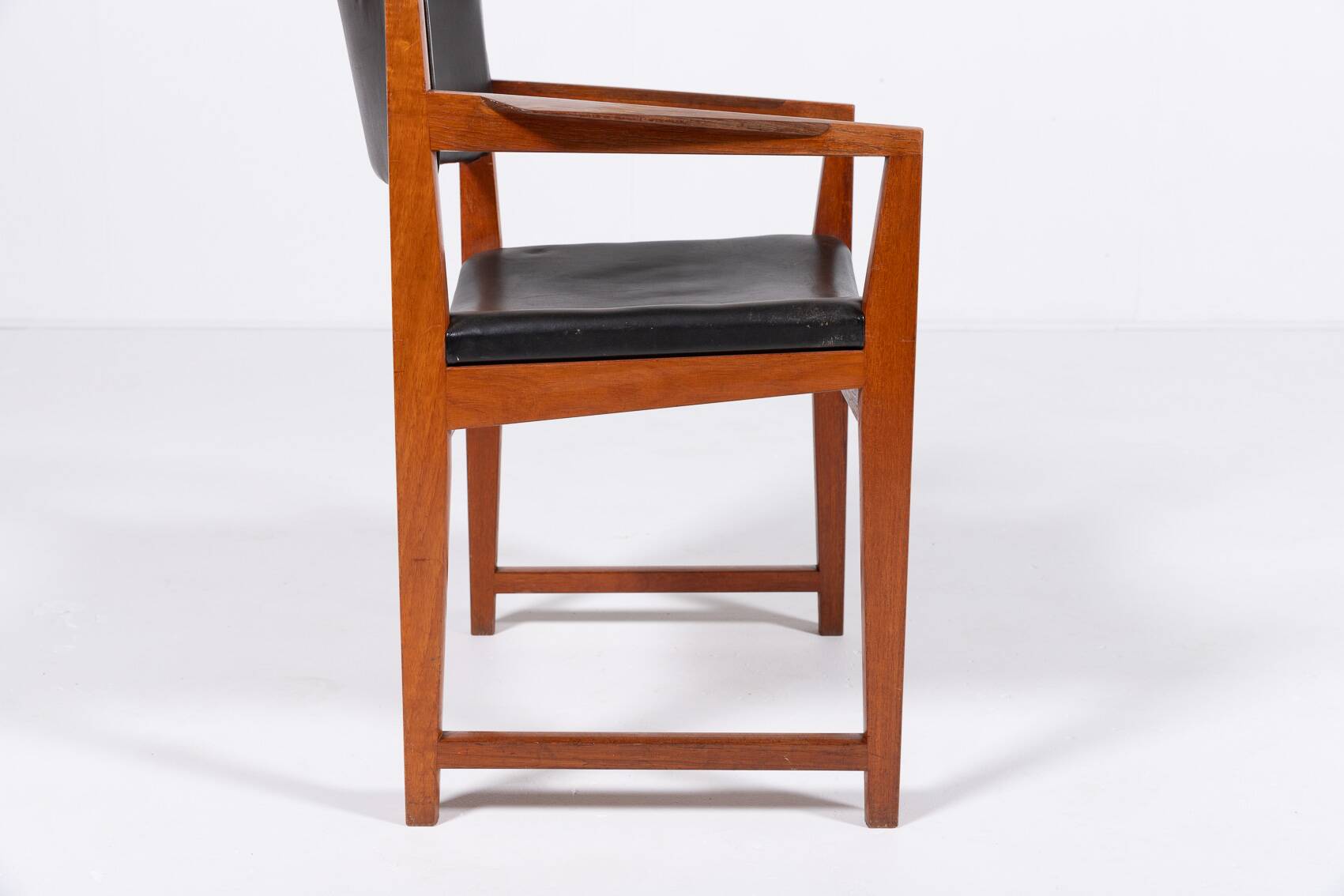 Fauteuil danois moderne du milieu du siècle par Peter Hvidt et Orla Mølgaard-Nielsen