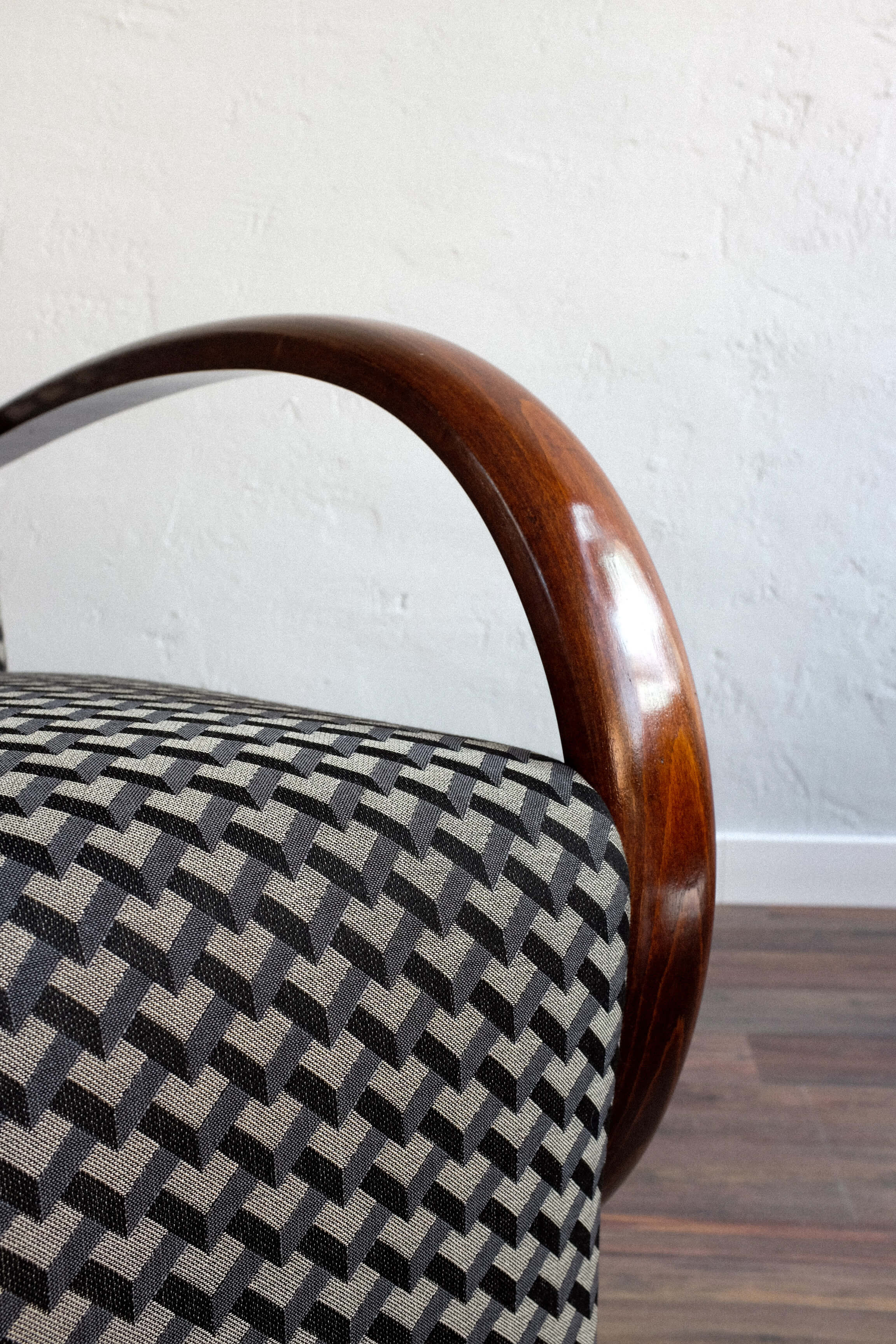 Vintage Czechoslovak Armchair by Jindřich Halabala, 1950s