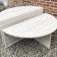 Table basse en travertin, Up&up ronde