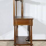 Table console en merisier, style Louis XVI, fin XIXème