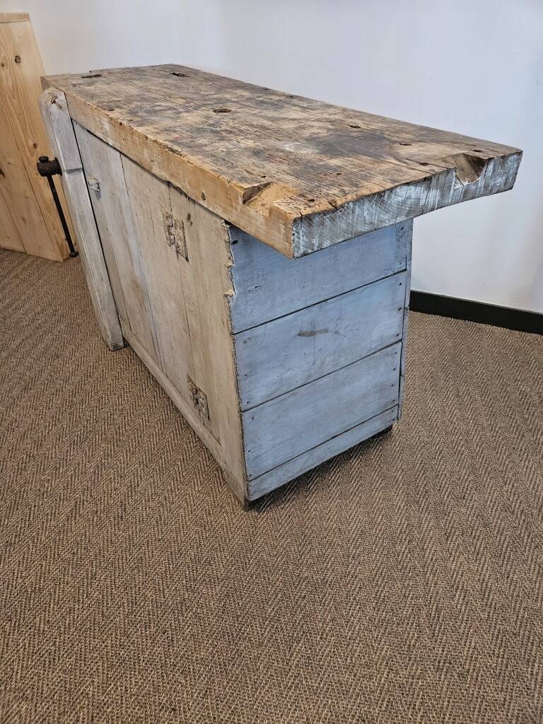 Old carpenter's workbench