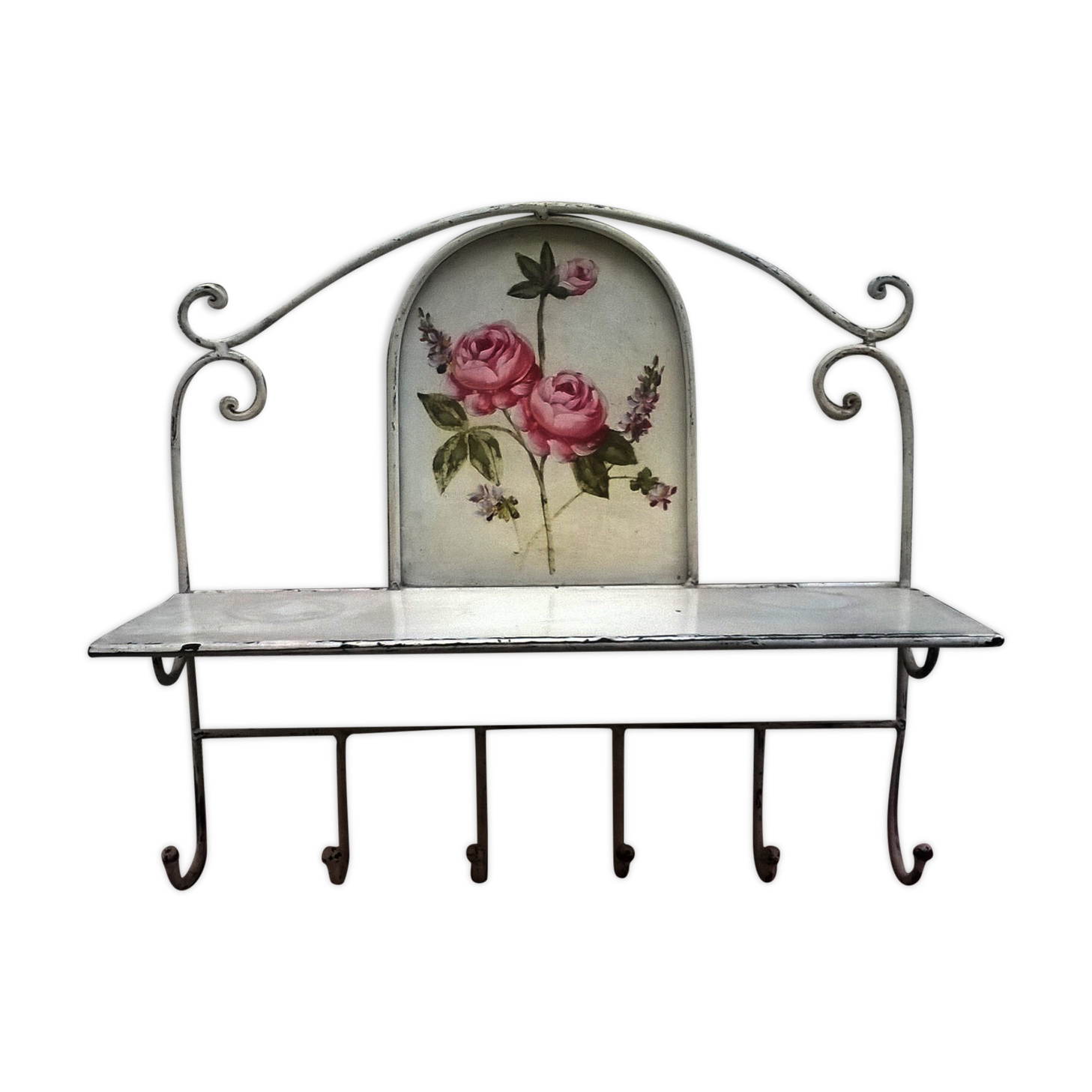 Vintage "towel-bearer" wall-carrier