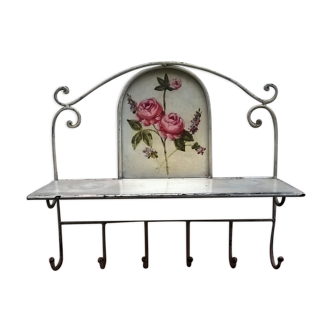 Vintage "towel-bearer" wall-carrier
