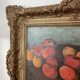 Oil on panel, still life, signed L.Blanckaert