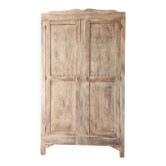 antique wardrobe raw wood