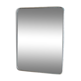 Barber mirror metal surround