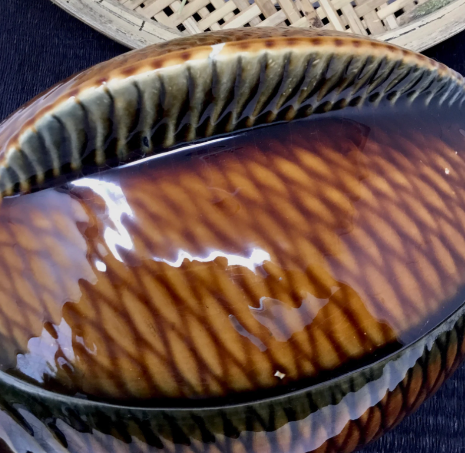 Vintage fish soup Sarreguemines