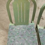 3 Baumann Argos chairs green 1990