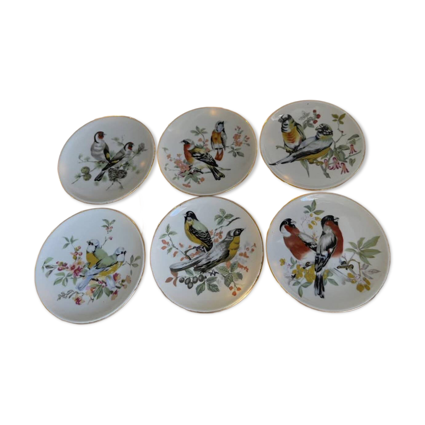Porcelain plates