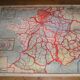Old School Map Vidal Lablache No.7 and 7bis, Railways