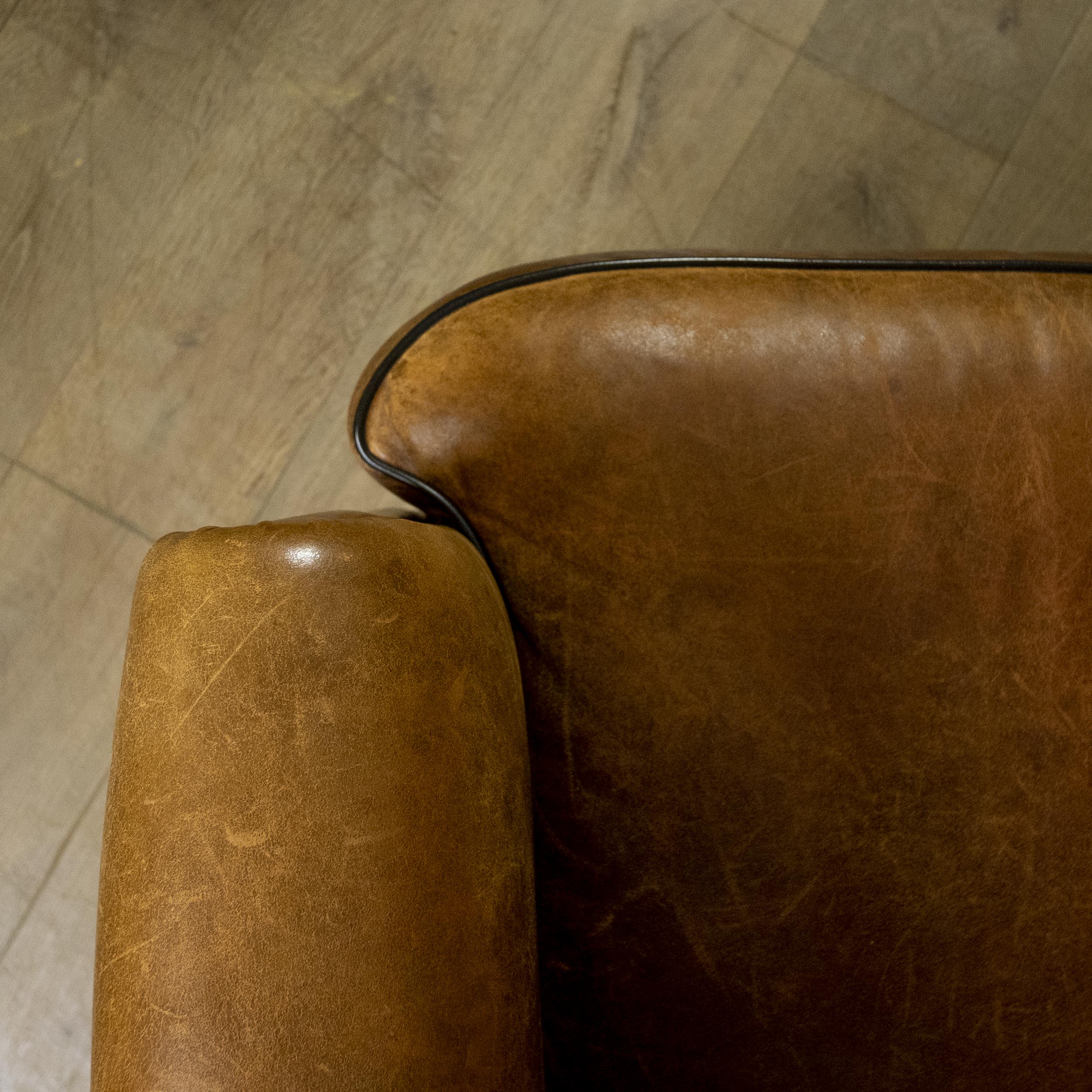 Dutch sheepskin 2-seater sofa