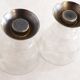 Art Deco liqueur set, glass & silver-plated metal ARGIT