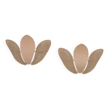 Pair of flower wall lights
