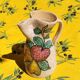Sanguino Toledo Sangria Pitcher and Six Cylinder Glasses