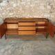Vintage Scandinavian style teak sideboard by Younger, 60s