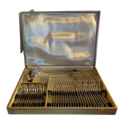 Cutlery set 37 pieces François Frionnet goldsmith for 12 people